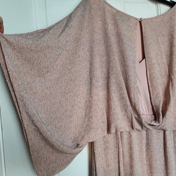 Pink Glitter Dress Size 14 - Picture 4 of 6